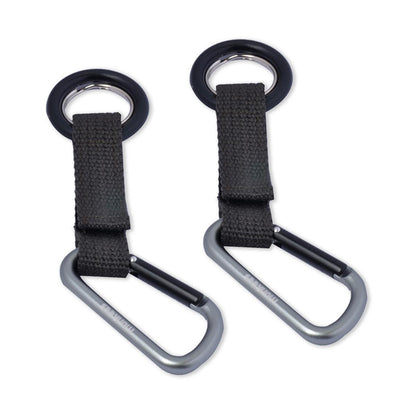 munkees Karabiner mit Flaschenträger Aluminium Grau