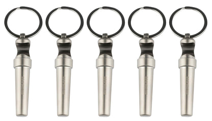 munkees Schlüsselanhänger Korkenzieher aus Edelstahl