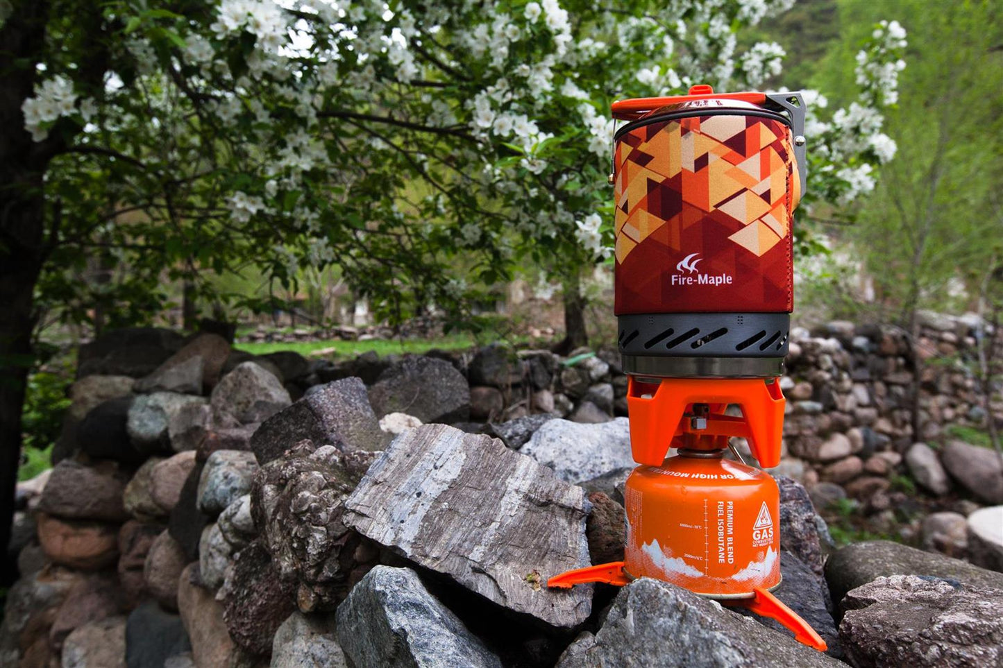 Fire-Maple Star X2 Gaskocher-Set mit 1L Topf & Piezo-Zündung