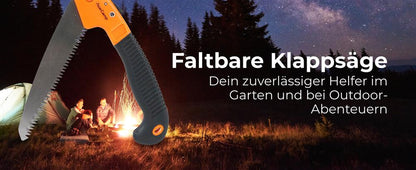 AceCamp Faltbare Klappsäge – kompakt & vielseitig einsetzbar