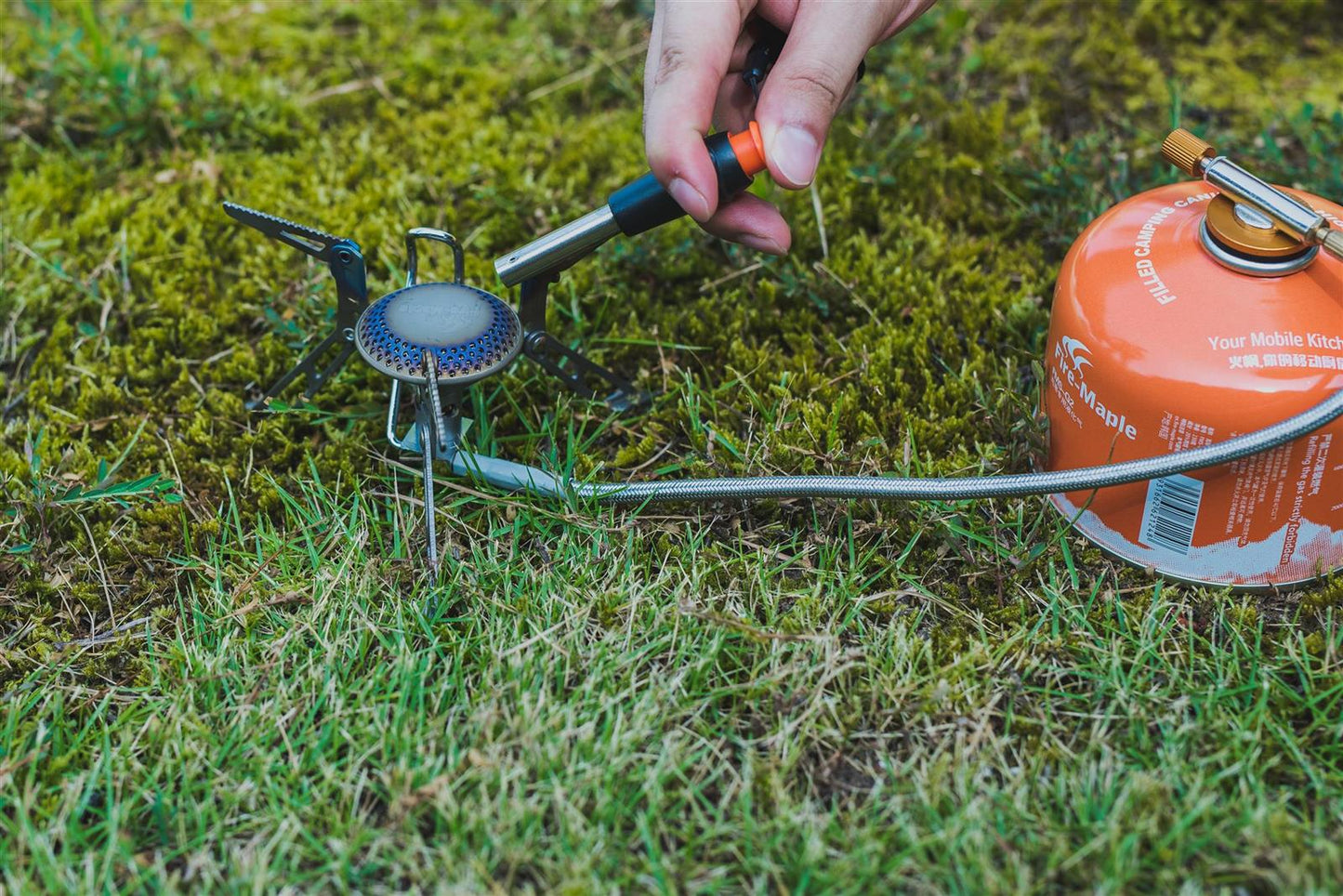 Fire-Maple Elektrischer Piezo-Zünder aus Edelstahl