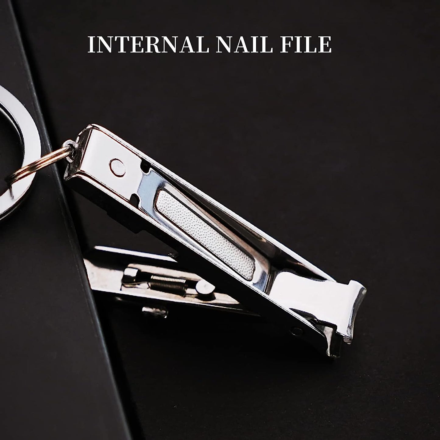 munkees Ultradünner Mini-Nagelknipser mit Schlüsselanhänger