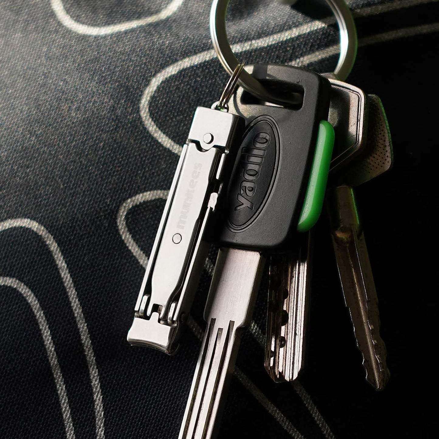 munkees Ultradünner Mini-Nagelknipser mit Schlüsselanhänger