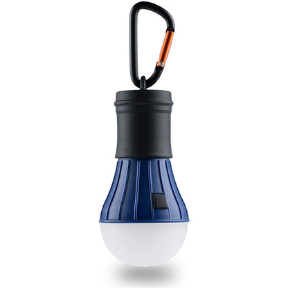 munkees LED Lampe mit 6 LEDs und Karabiner – Blau