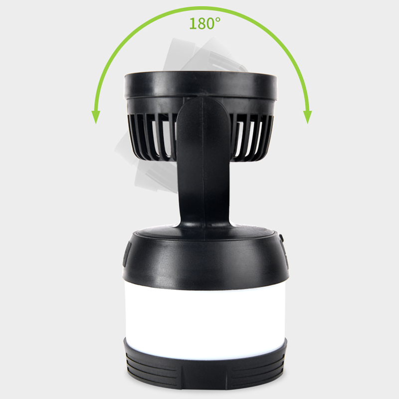 NOTOS Ventilatorlampe mit LED & Powerbank-Funktion