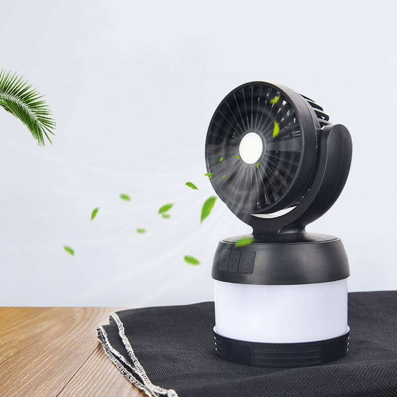 NOTOS Ventilatorlampe mit LED & Powerbank-Funktion