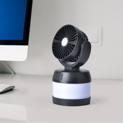 NOTOS Ventilatorlampe mit LED & Powerbank-Funktion