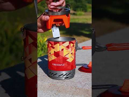 Fire-Maple Star X2 Gaskocher-Set mit 1L Topf & Piezo-Zündung