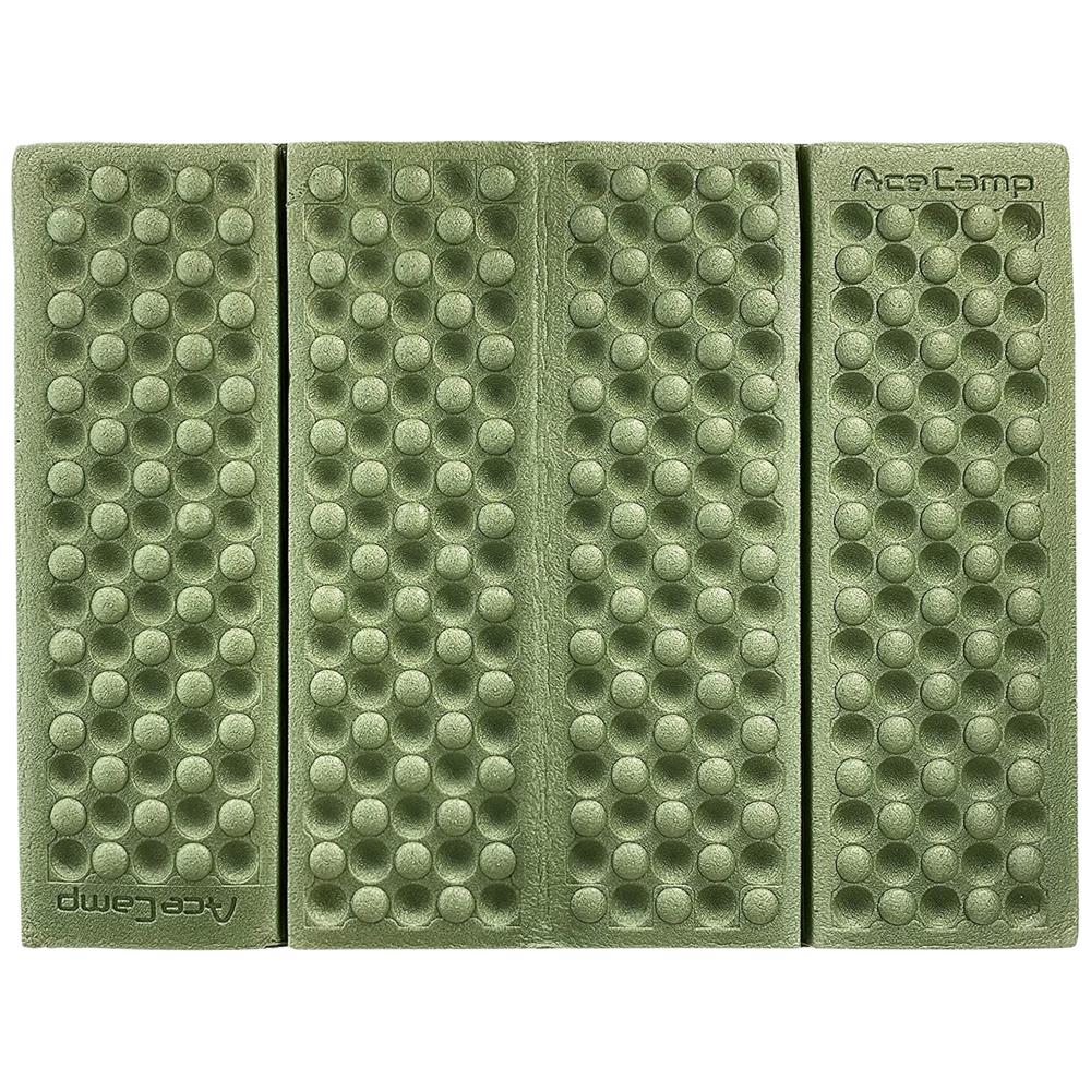 2er Set faltbares Thermo-Sitzkissen 40x30 cm – Grün