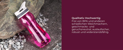 AceCamp TRITAN Trinkflasche BPA-frei mit Trinkhalm