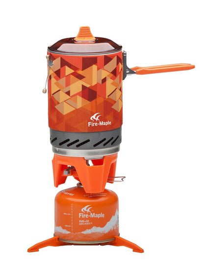 Fire-Maple Star X2 Gaskocher-Set mit 1L Topf & Piezo-Zündung
